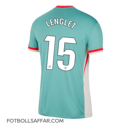 Atletico Madrid Clement Lenglet #15 Bortatröja 2024-25 Kortärmad